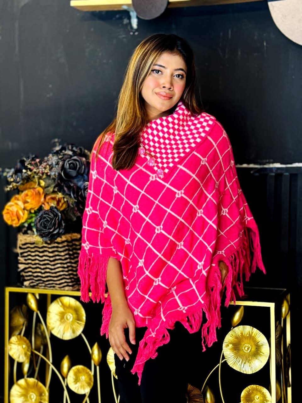 পঞ্চ সুযেটার ফুল পিংক